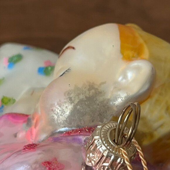 Kurt S. Adler Polonaise "Sweet Lullabye" Glass Baby Ornament 5" Komozja AP 1293 - Picture 14 of 17